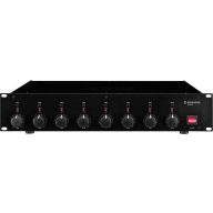   Monacor STA-850D Nagy teljesítményű erősítő RMS teljesítmény kimeneti csatornánként 4 Ohm-nál: 50 W