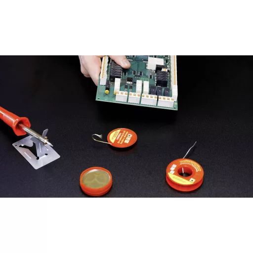 Forrasztópáka készlet, forrasztó ónnal és kiforrasztó huzallal, 230V/25W, 80W Rothenberger Industrial 35060