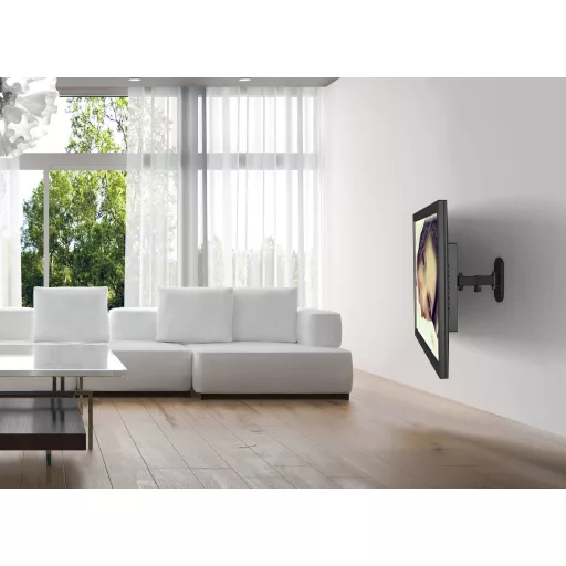 TV tartó fali konzol 58,4 - 107 cm 23 - 42 ezüst/fekete, Speaka Professional