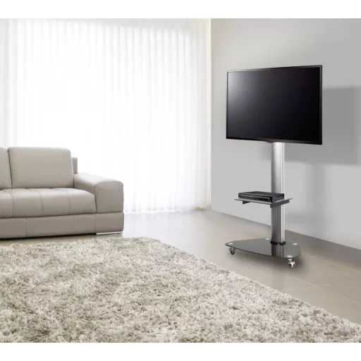 Dönthető TV tartó gurulós kocsi 81,3 - 139,7 cm 32 - 55 SpeaKa Professional