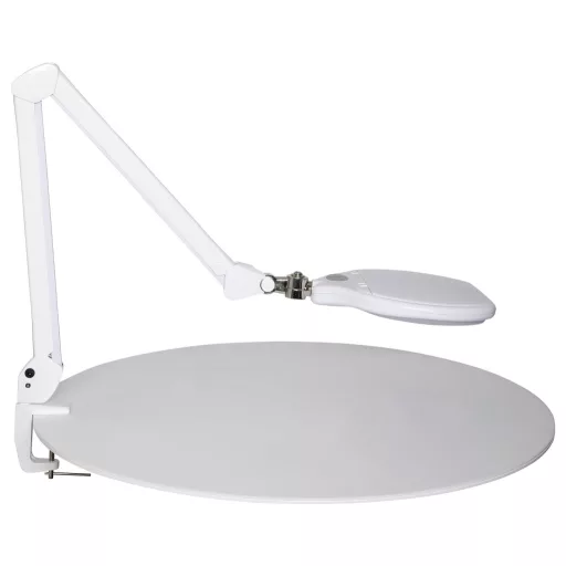 Maul 8266002 LED nagyító lámpa MAULcrystal bilincsekkel Nagyítási tényező=1.75 x 2021-es energiahatékonysági osztályok F (A - G)