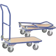   Fetra Hauptartikel 1132 Platform kocsi Összehajtható Acél Porbevonatos Terhelés (max.): 150 kg