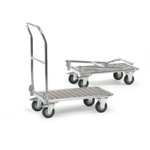 Fetra Hauptartikel 1133 Platform kocsi Összehajtható Alumínium Terhelés (max.): 150 kg