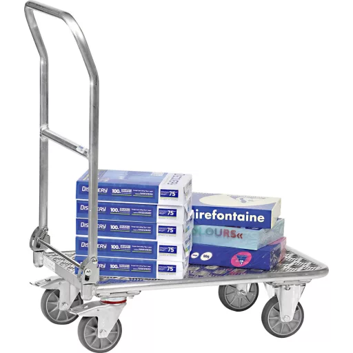 Fetra Hauptartikel 1133 Platform kocsi Összehajtható Alumínium Terhelés (max.): 150 kg