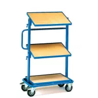   Fetra Hauptartikel 32911 Polcos kocsi Acél Porbevonatos Terhelés (max.): 150 kg Briliáns kék (RAL 5007)