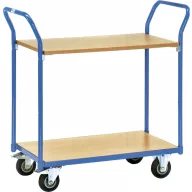   Fetra Hauptartikel 1602 Polcos kocsi Acél Porbevonatos Terhelés (max.): 200 kg Briliáns kék (RAL 5007)