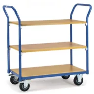   Fetra Hauptartikel 1800 Zsúrkocsi Acél Porbevonatos Terhelés (max.): 200 kg Briliáns kék (RAL 5007)