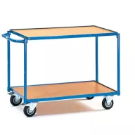   Fetra 2942 Zsúrkocsi Acél Porbevonatos Terhelés (max.): 250 kg Briliáns kék (RAL 5007)