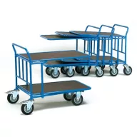   Fetra Hauptartikel 2971 Helytakarékos kocsi Acél Porbevonatos Terhelés (max.): 500 kg