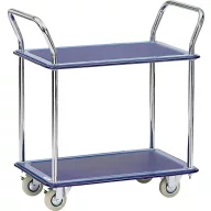   Fetra Hauptartikel 3112 Polcos kocsi Acél Porbevonatos Terhelés (max.): 120 kg Briliáns kék (RAL 5007)