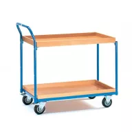   Fetra Hauptartikel 3760 Zsúrkocsi Acél Porbevonatos Terhelés (max.): 250 kg Briliáns kék (RAL 5007)