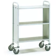   Fetra Hauptartikel 4870 Irodai kocsi Acél Porbevonatos Terhelés (max.): 150 kg Élénk szürke (RAL 7035)