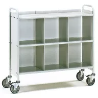   Fetra Hauptartikel 4878 Irodai kocsi Acél Porbevonatos Terhelés (max.): 150 kg Élénk szürke (RAL 7035)