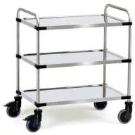   Fetra Hauptartikel 5005 Polcos kocsi Nemesacél Terhelés (max.): 150 kg Króm