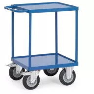   Fetra Hauptartikel 2496W Zsúrkocsi Acél Porbevonatos Terhelés (max.): 500 kg Briliáns kék (RAL 5007)