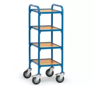   Fetra Hauptartikel 32920 Polcos kocsi Acél Porbevonatos Terhelés (max.): 250 kg Briliáns kék (RAL 5007)