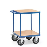   Fetra Hauptartikel 2496 Zsúrkocsi Acél Porbevonatos Terhelés (max.): 500 kg Briliáns kék (RAL 5007)