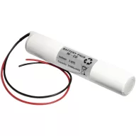   Menekülési útvonal-, vészvilágítás akku 2500 mAh, kábelekkel, Emmerich 36C2500S
