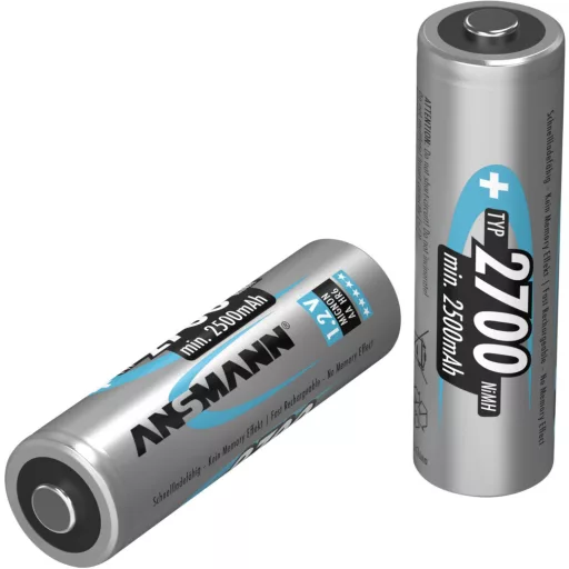 Ceruza akku AA, NiMH, 1,2V 2700 mAh, 6 db, Ansmann maxE LR06, AA, LR6, AAB4E, AM3, 815, E91, LR6N