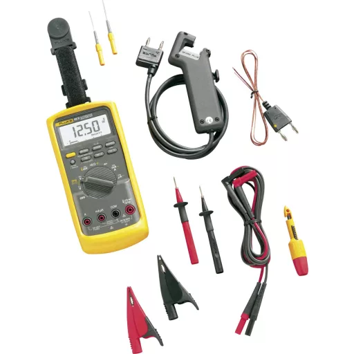 Fluke 88V/A Kézi multiméter digitális Gk. mérési funkció CAT III 1000 V, CAT IV 600 V Kijelző (digitek): 19999