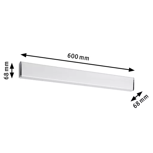 Paulmann Nembus 70464 LED-es fürdőszobai fali lámpa 9 W Melegfehér Króm