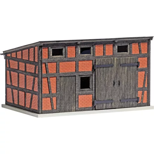 Busch 1455 H0 Melléképületek