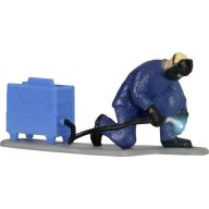   Viessmann Modelltechnik H0 Hegesztő villogó hegesztőfénnyel Festett, Álló