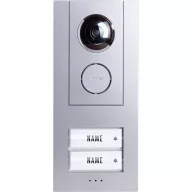   m-e modern-electronics VISTUS VD ALU 620 Vistus Videó kaputelefon Vezetékes Külső egység 2 családiház Ezüst