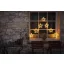 Kültéri fényfüggöny csillagokkal 24 V 70 LED 720 x 1180 mm, Konstsmide