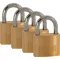 Kasp K12040D4 Függő lakat 40 mm Aranysárga Kulcsos zár