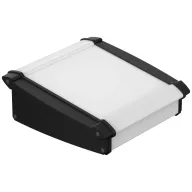   Bopla ALU-TOPLINE ATPH 1865-150 Pultos műszerdobozok (H x Sz x Ma) 150 x 181 x 68 mm Alumínium, ABS Grafitszürke (RAL 7024), Natúr 1 db