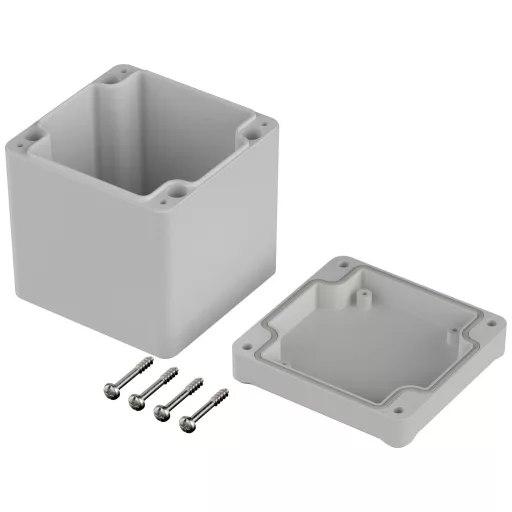 Bopla EUROMAS EM 225 62225000 Kültéri ház 82 x 80 x 87 Polikarbonát Élénk szürke (RAL 7035) 1 db
