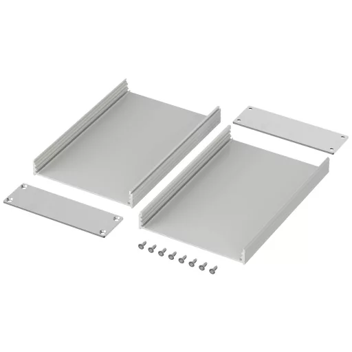 Profil doboz 105 x 32 x 160 mm, alu (eloxált), Bopla FILOTEC F 1032-160