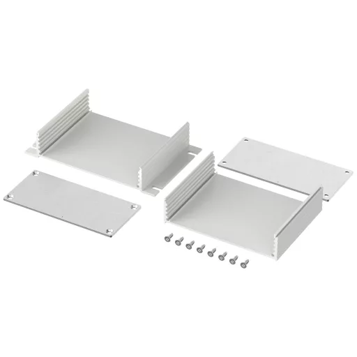Profil doboz 105 x 48 x 80 mm, alu (eloxált), Bopla FILOTEC F 1048-80 WL
