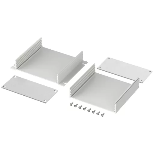 Profil doboz 105 x 48 x 100 mm, alu (eloxált), Bopla FILOTEC F 1048-100 WL