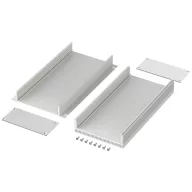   Profil doboz 105 x 48 x 220 mm, alu (eloxált), Bopla FILOTEC F 1048-220 KWL