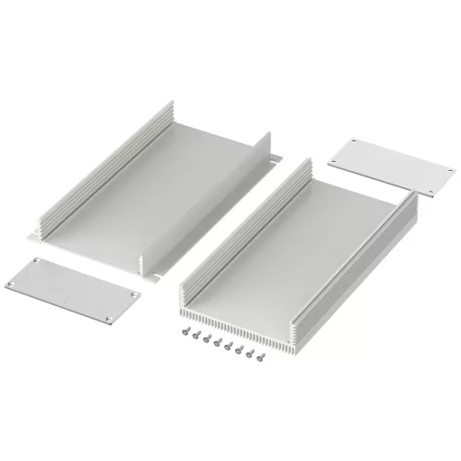 Profil doboz 105 x 48 x 220 mm, alu (eloxált), Bopla FILOTEC F 1048-220 KWL