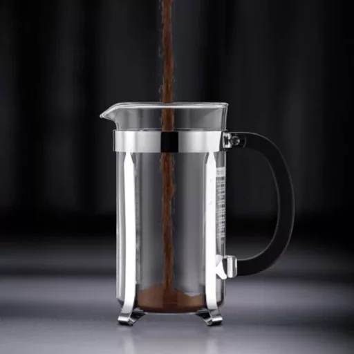 bodum CHAMBORD Kávékészítő Átlátszó, Ezüst (fényes) Kapacitás, csésze=3