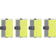   LifeHammer 10474 SAFETY VEST ULTRA Láthatósági mellény Felnőttek EN 20471 ISO 20471 4 db