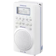   Sangean H205 Fürdőszobai rádió DAB+, URH Bluetooth® Vízálló Fehér