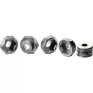   Absima 12 mm --> 17 mm 1:10 Alumínium felni tartó Alumínium 4 db