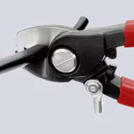   Knipex 95 41 165 95 41 165 Kábelvágó olló Alkalmas (csupaszoló technika) Alumínium- és rézkábel, egy- és többerű 12 mm 35 mm²