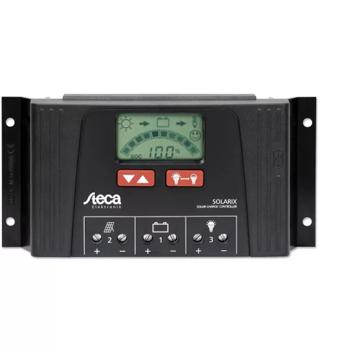 Steca Solarix 2525 Napelem töltésszabályozó PWM 12 V, 24 V 25 A