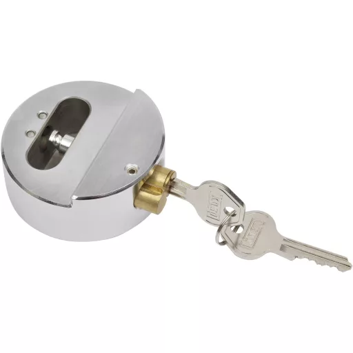 Kasp K50073LD Lakat 73 mm Ezüst Kulcsos zár