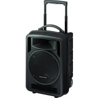   Monacor TXA-1020 Hordozható hangfal, Hordohzató PA hangfal 25 cm 10 coll Akkuról üzemeltetett, Hálózatról üzemeltetett 1 db