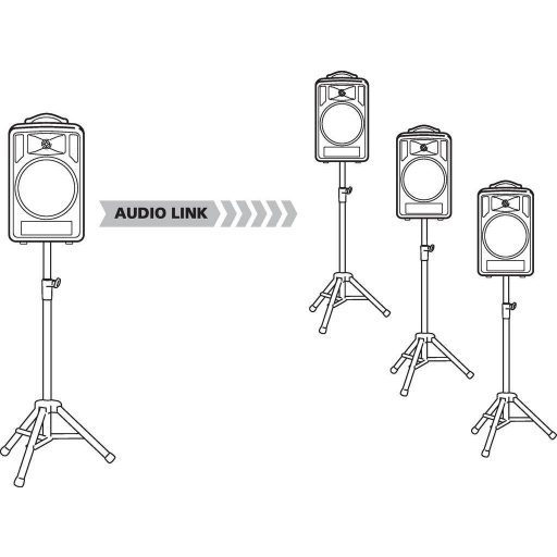 Monacor TXA-1022CD Hordohzató PA hangfal 25 cm 10 coll 1 db