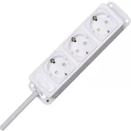 Hálózati elosztó 3 részes, fehér, Kopp 127494010