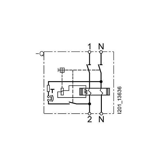Siemens 5SV33126KK12 5SV3312-6KK12 FI védőkapcsoló A 2 pólusú 25 A 0.03 A 230 V