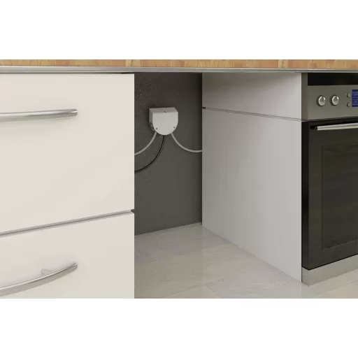 Bachmann 923.001 Tűzhelycsatlakozó dugalj IP20 Élénk szürke (RAL 7035)