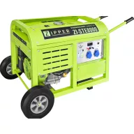   Aggregátor, áramfejlesztő 10 kW 230 V 95 kg 4 ütemű motor, Zipper ZI-STE8000